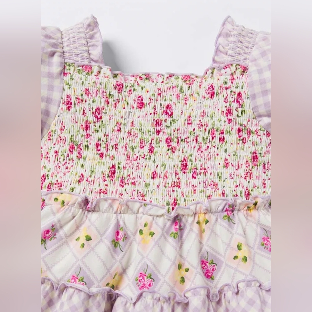 Matilda Jane Pink and White Kids Spring Dress - Picture 4 of 9